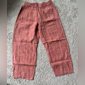 Eileen Fisher Linen Pants